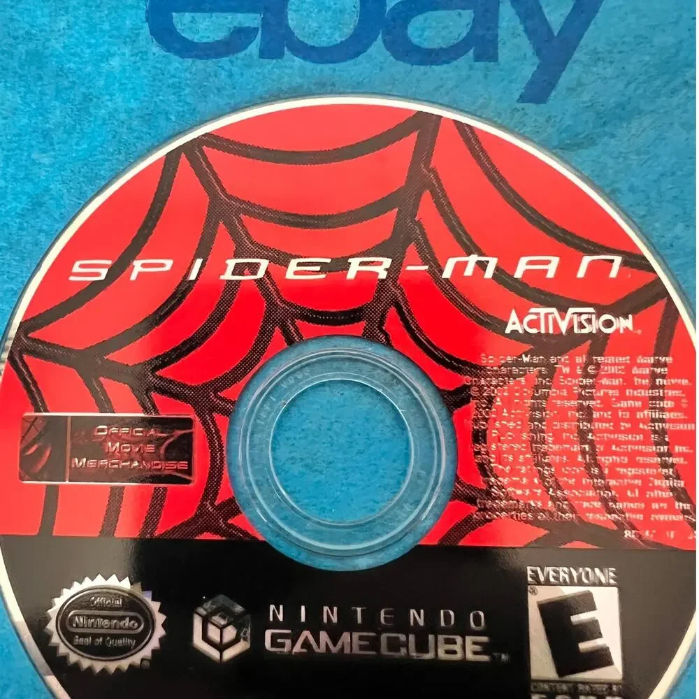 Spider-Man (Nintendo GameCube - 2002 - Marvel Activision) Disc Only - NOT TESTED